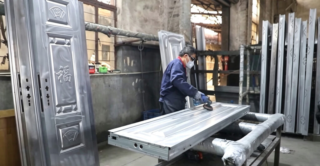Aluminum Entrance Door Manufacturer factory