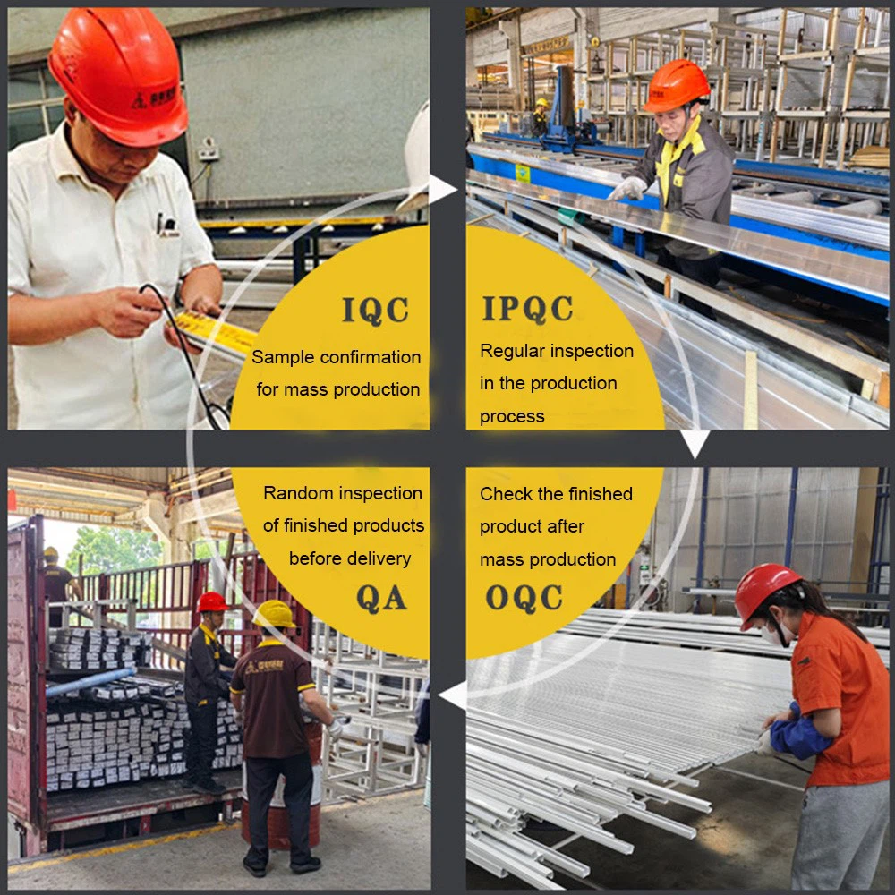 Quality Inspection of Huaye Aluminum Alloy Doors