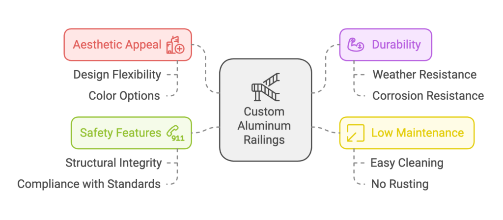 Advantages of Custom Aluminum Railings