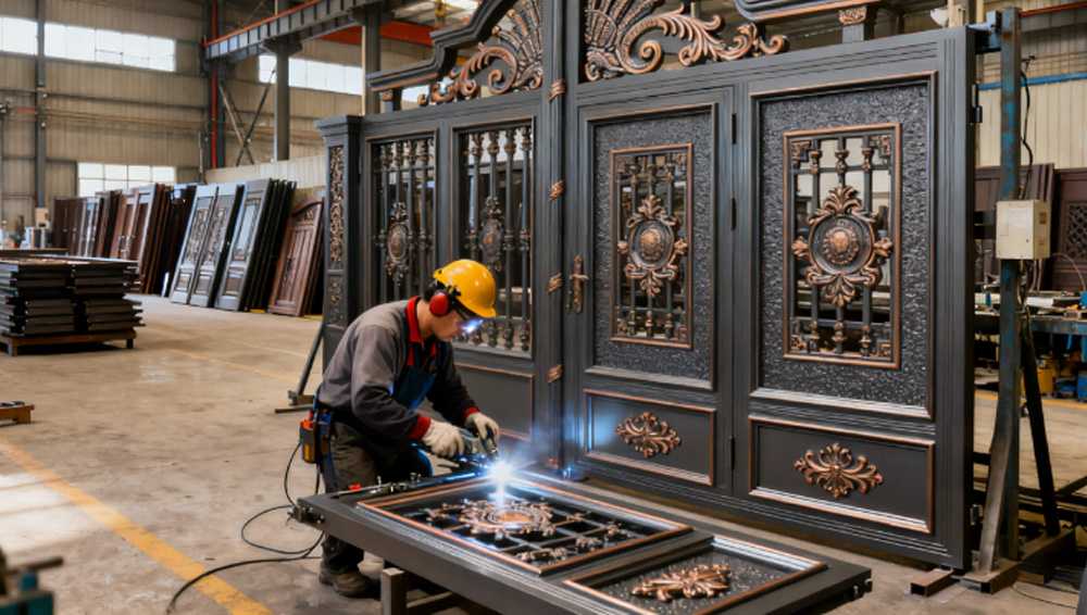 Custom Aluminum Gate Manufacturers Factory