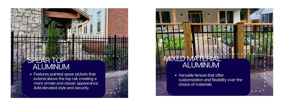 Most Popular Aluminium Fence Styles