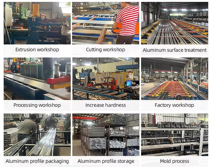 aluminum railing supplier Production process
