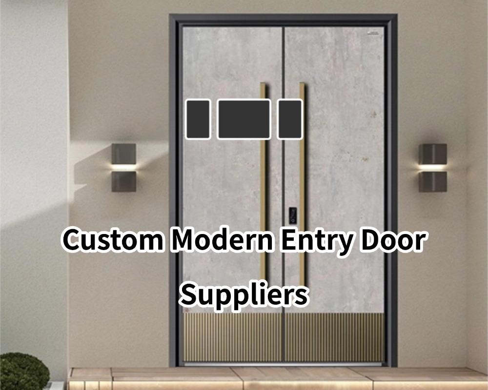 18 Years Custom Modern Entry Door Suppliers - Aluminum Door
