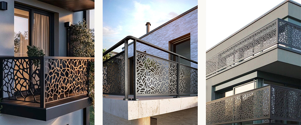 Aluminum railing supplier product showcase