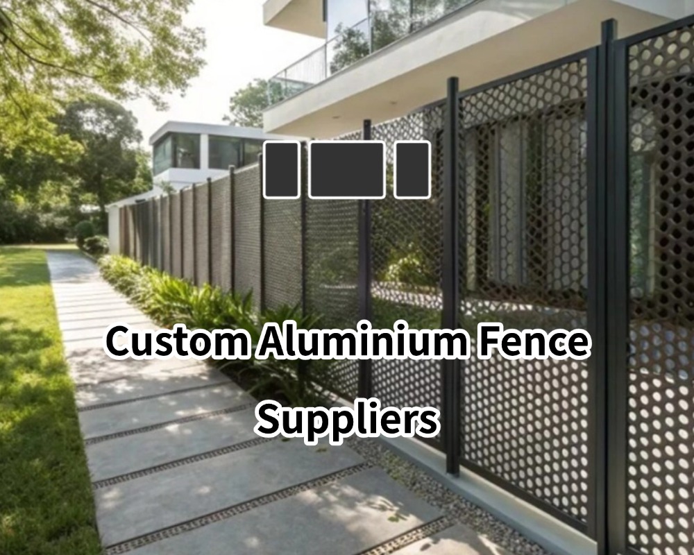 Custom Aluminium Fence Suppliers