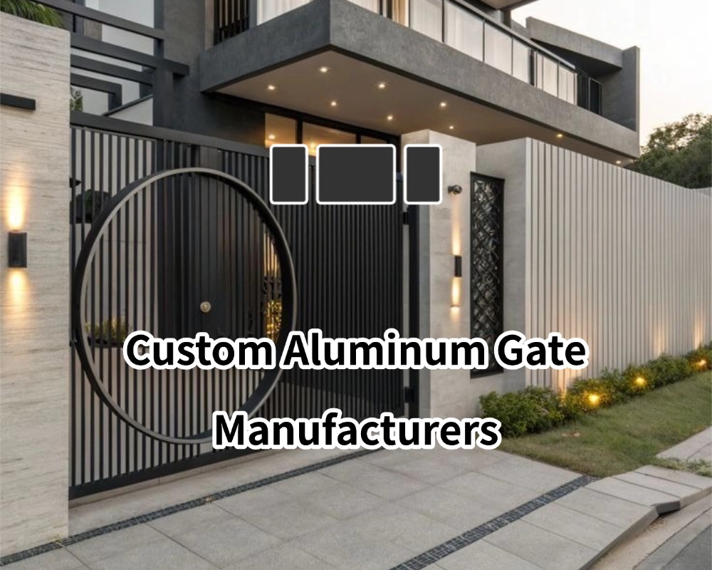 Custom Aluminum Gate Manufacturers