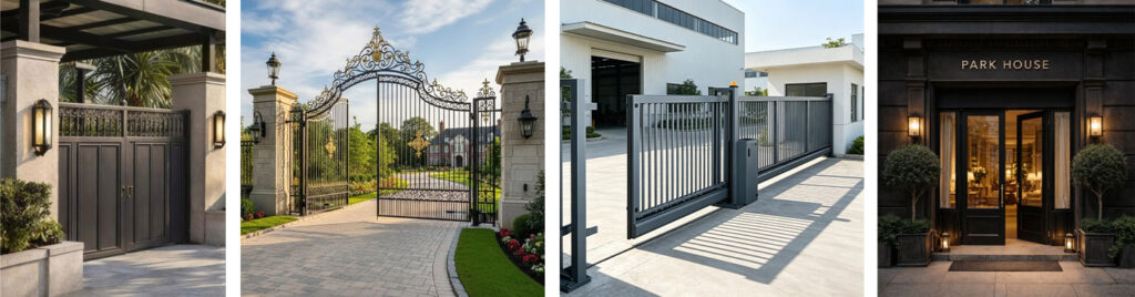 Huaye Custom Aluminum Gate Manufacturers – Diverse Applications