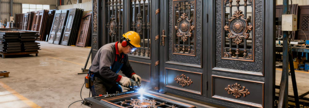 Huaye aluminum gate manufacturers factory pictures