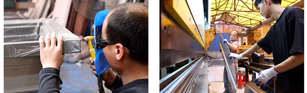 Huaye aluminum gate manufacturers quality inspection