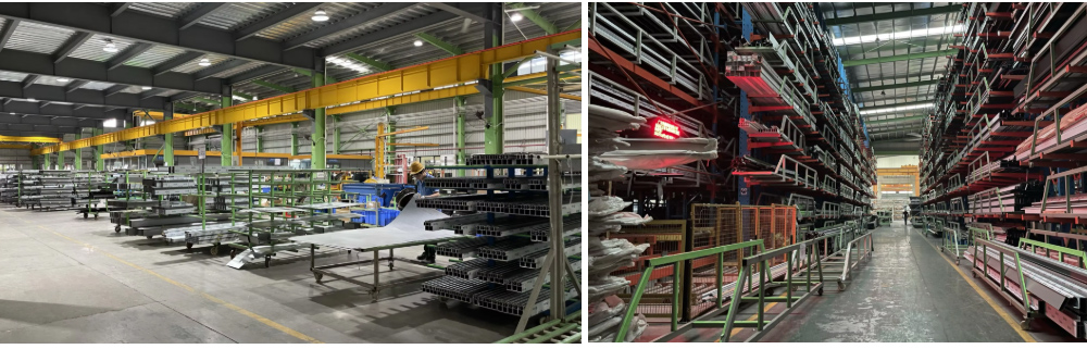 aluminum fence suppliers factory pictures