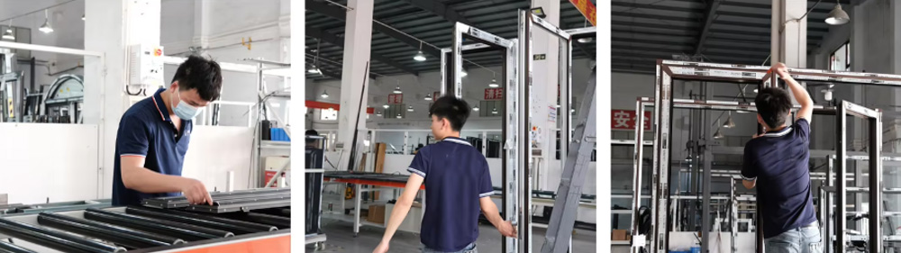 Huaye exterior metal door suppliers Manufacturing Process