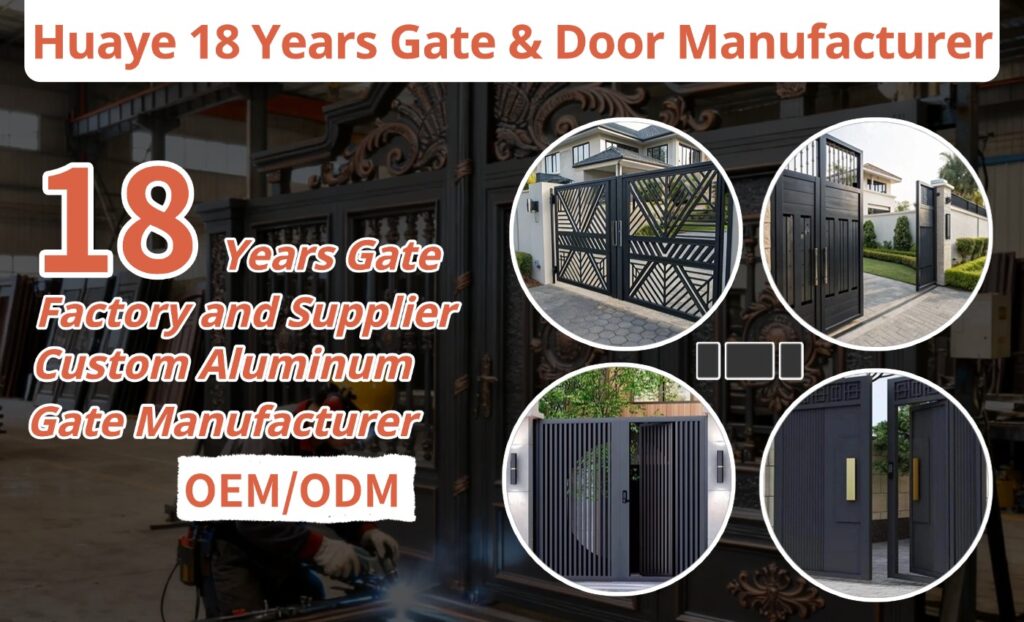 Huaye auto gate manufacturer