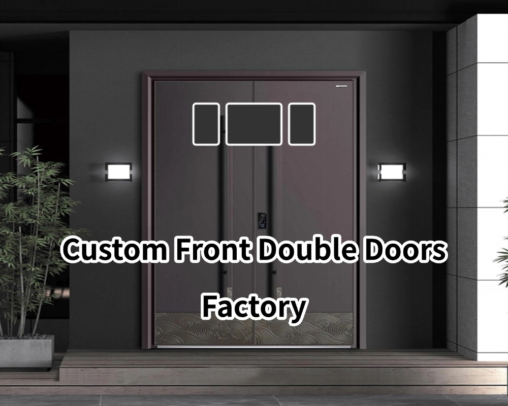 Custom Front Double Doors Factory: 18 Years Aluminum Door Factory