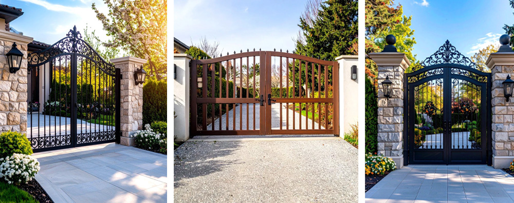 Custom Metal Driveway Gates Manufacturer Products