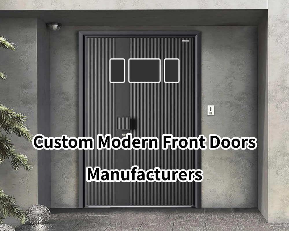 Custom Modern Front Doors Manufacturers: Aluminum Doors