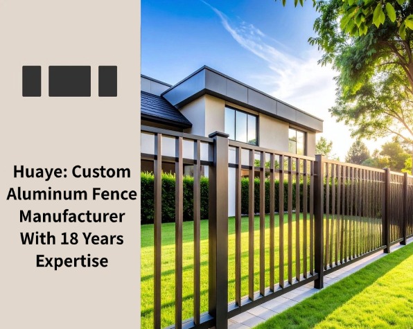 Huaye: Custom Aluminum Fence Manufacturer With 18 Years Expertise