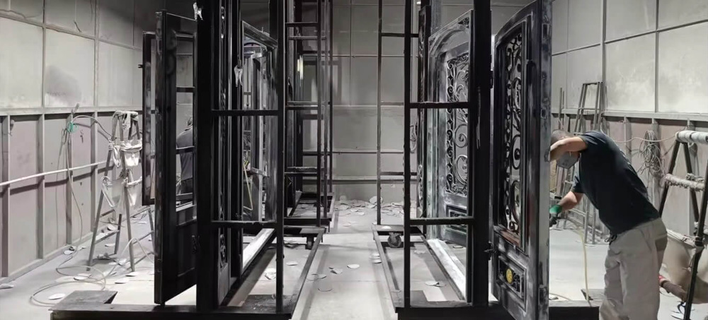 Huaye Custom Metal Driveway Gates Manufacturer Production Process