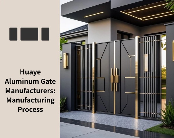 Huaye Aluminum Gate Manufacturers: Manufacturing Process