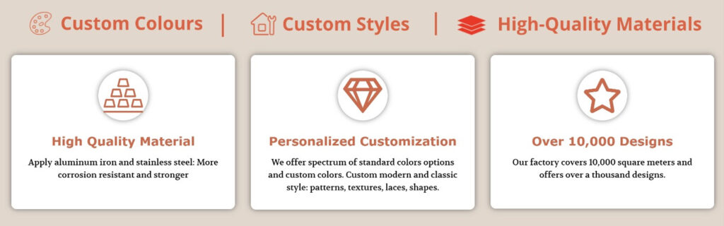 Huaye Metal Pool Fence Manufacturer Customization Services