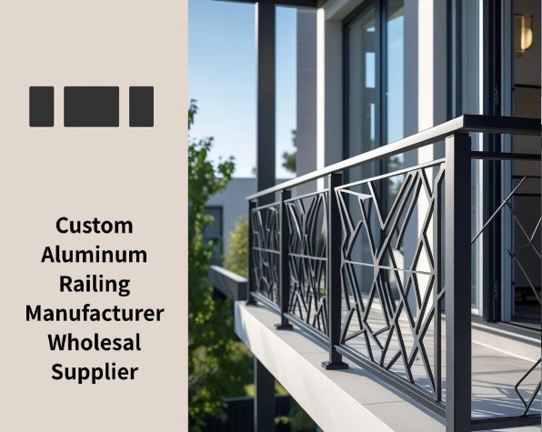 Custom Aluminum Railing Manufacturer Wholesal Supplier