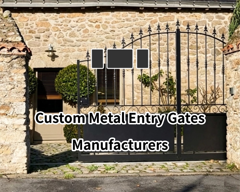 Custom Metal Entry Gates Manufacturers