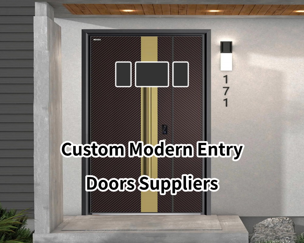 Custom Modern Entry Doors Suppliers