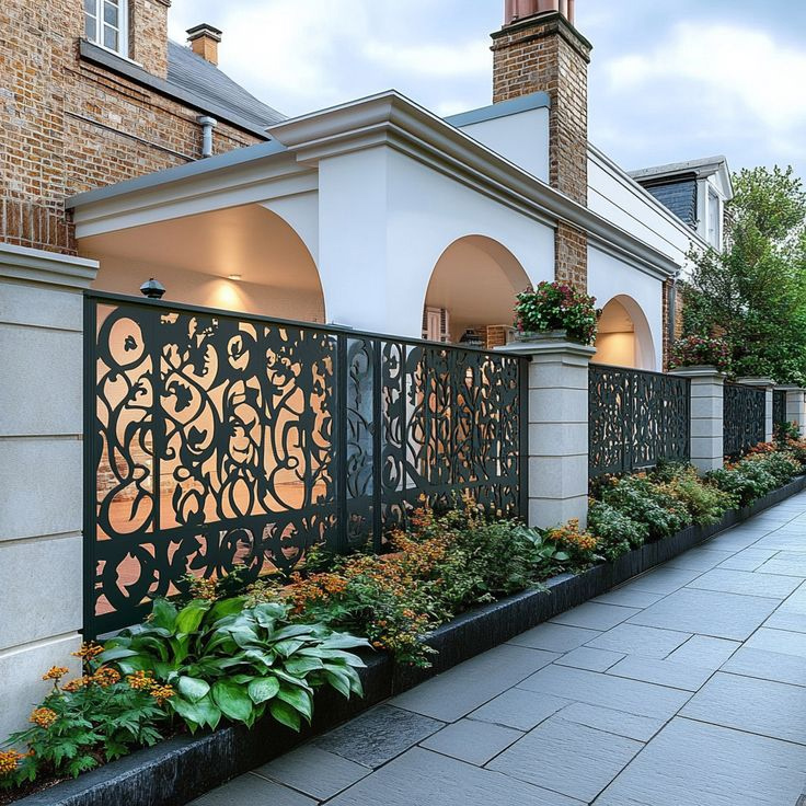 Custom Wholesale Aluminum Fence Manufacturers Product Images