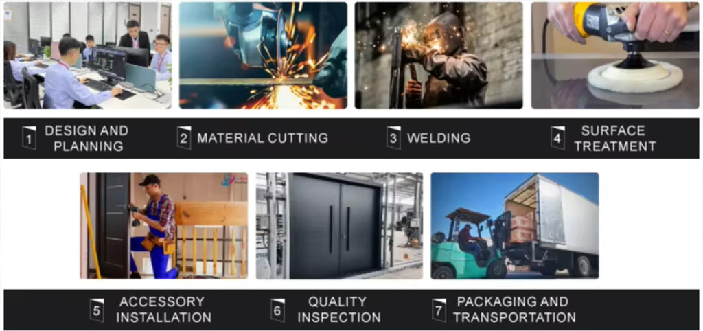 Huaye aluminum gate suppliers customization process