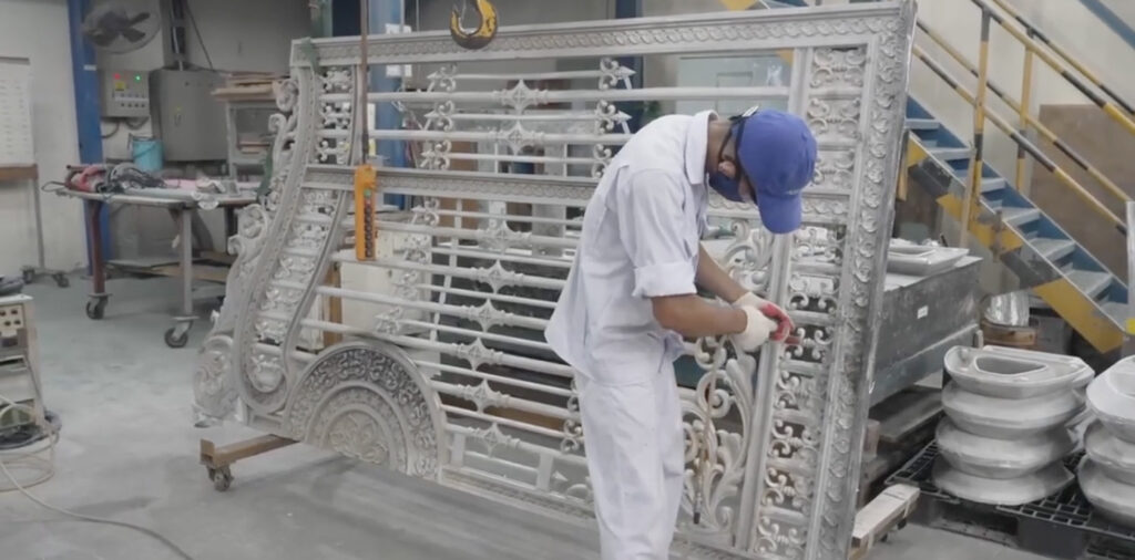 Huaye aluminum gate suppliers factory