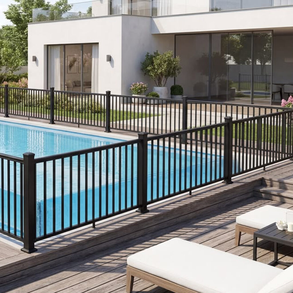 Custom Aluminum Pool Fence Manufacturers Product Images