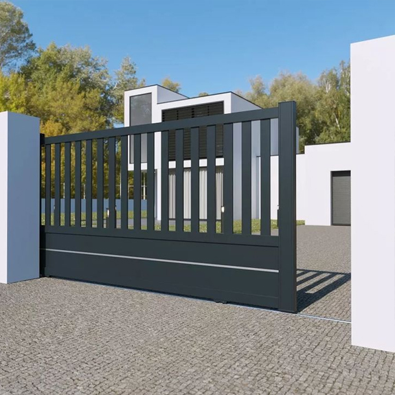 Custom aluminum sliding gate suppliers - product images