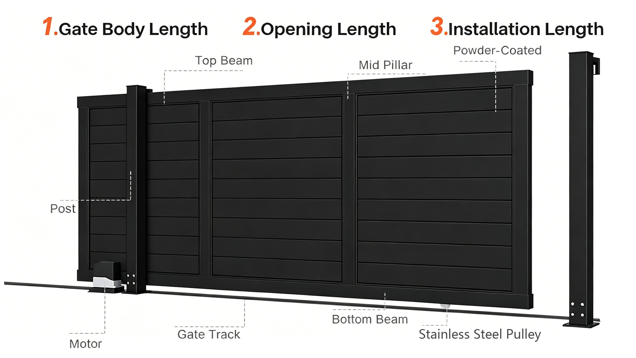 Huaye Custom Aluminum Gate Manufacturer