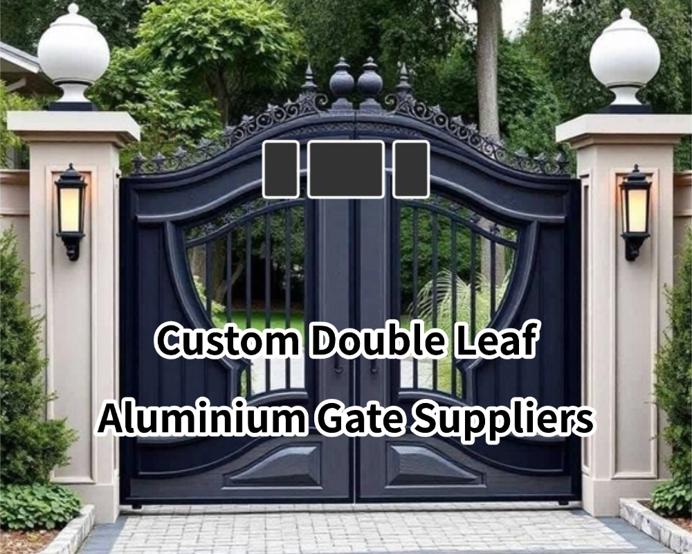 Custom Double Leaf Aluminium Gate Suppliers