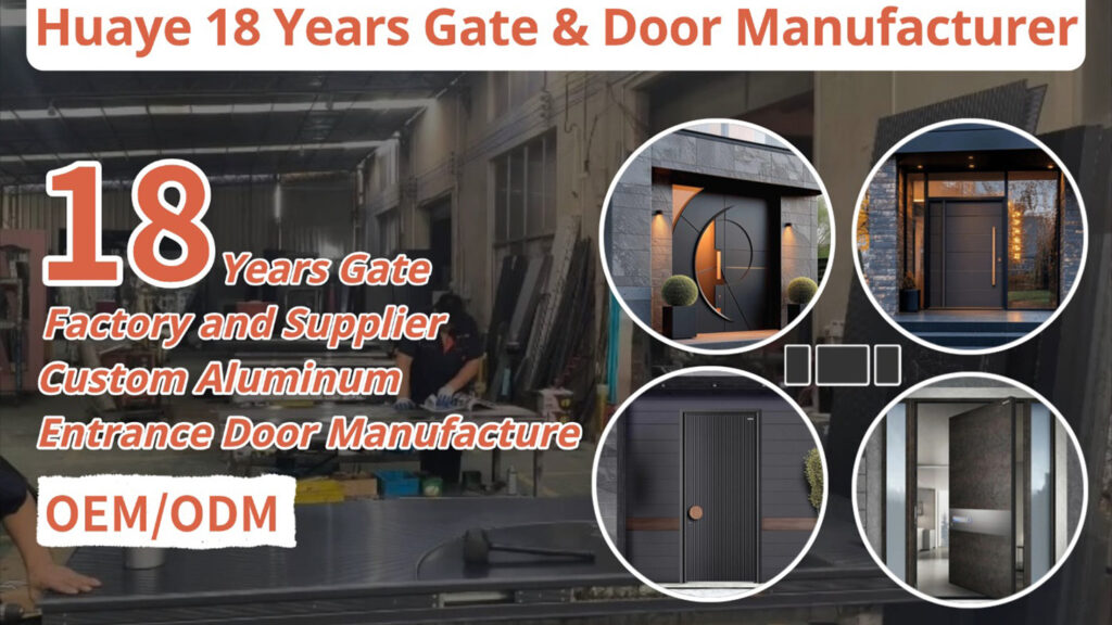 Huaye Best Exterior Door Manufacturers