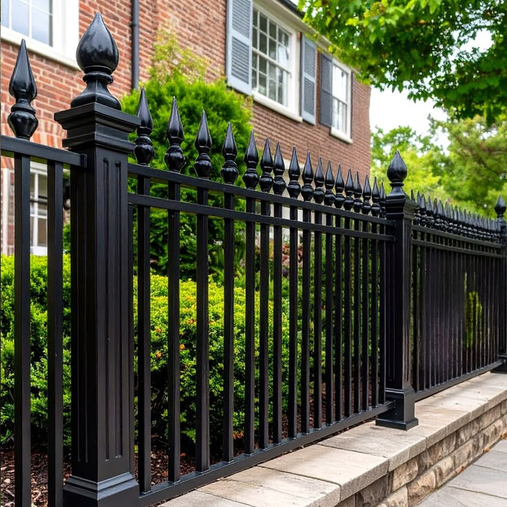 Custom Modern Metal Fence Manufacturers - Product Images