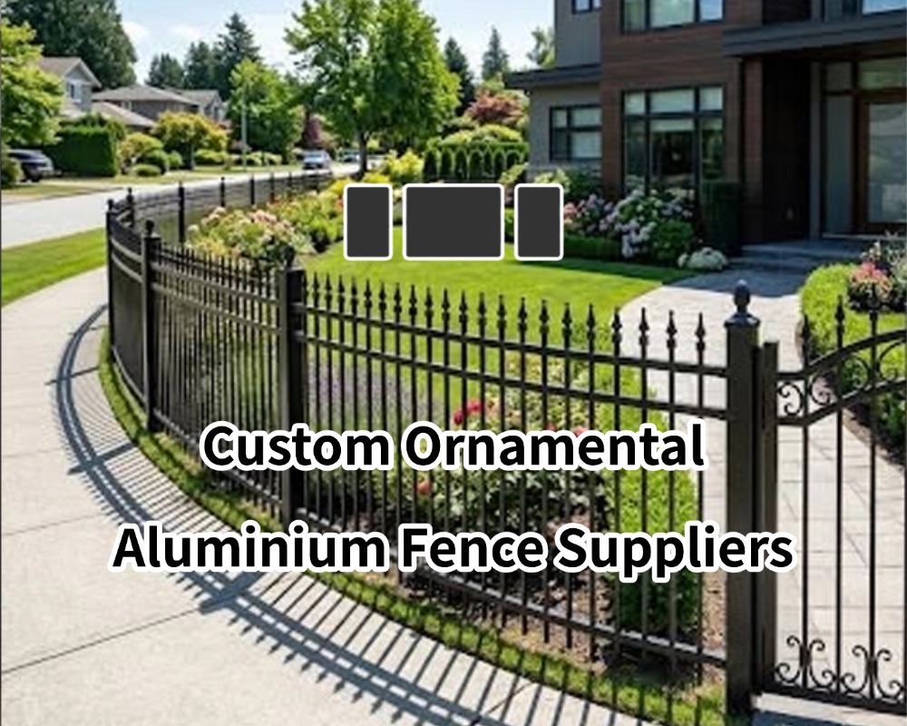 Custom Ornamental Aluminium Fence Suppliers