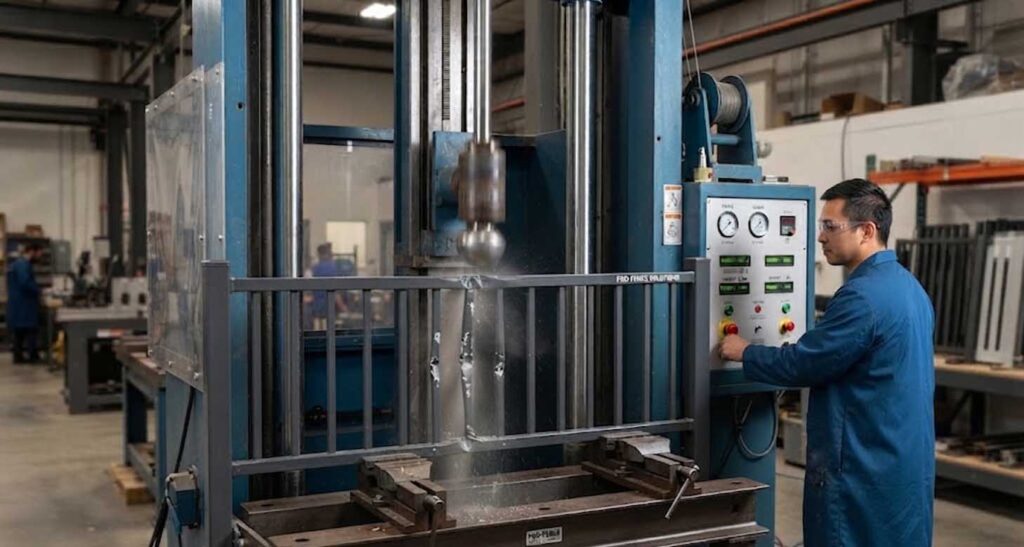Aluminium Fencing Suppliers Impact Tests for Coated Panels