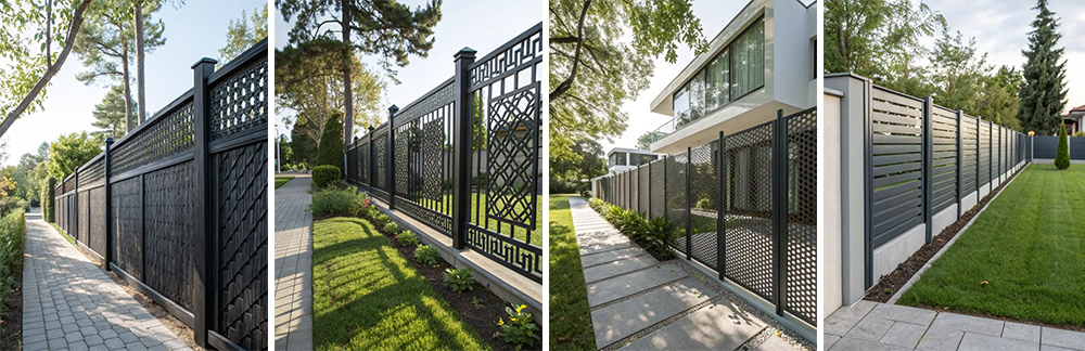 Custom Aluminum Fence Manufacturers Product Showcase