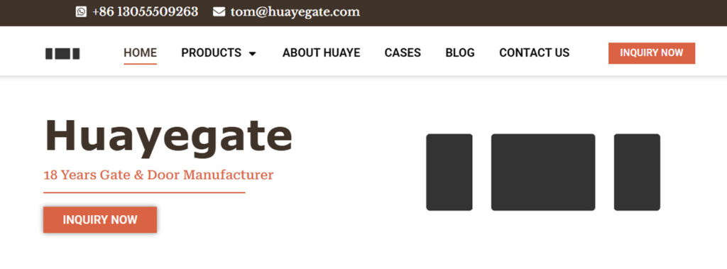 Exterior Door Suppliers Huaye