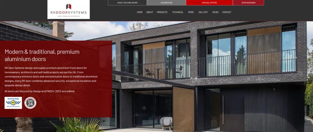 Exterior Door Suppliers RK Door Systems