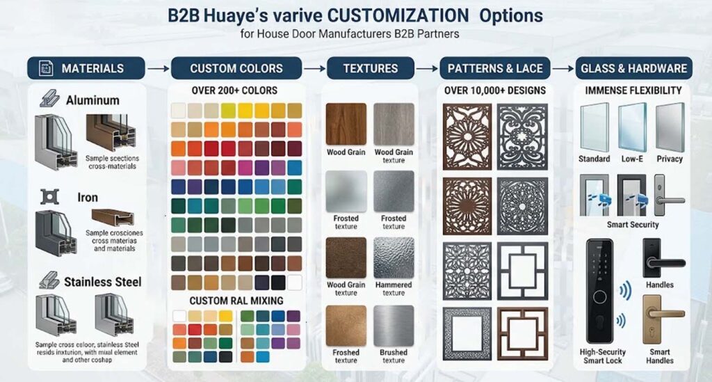House Door Manufacturers Flexible Customization Options