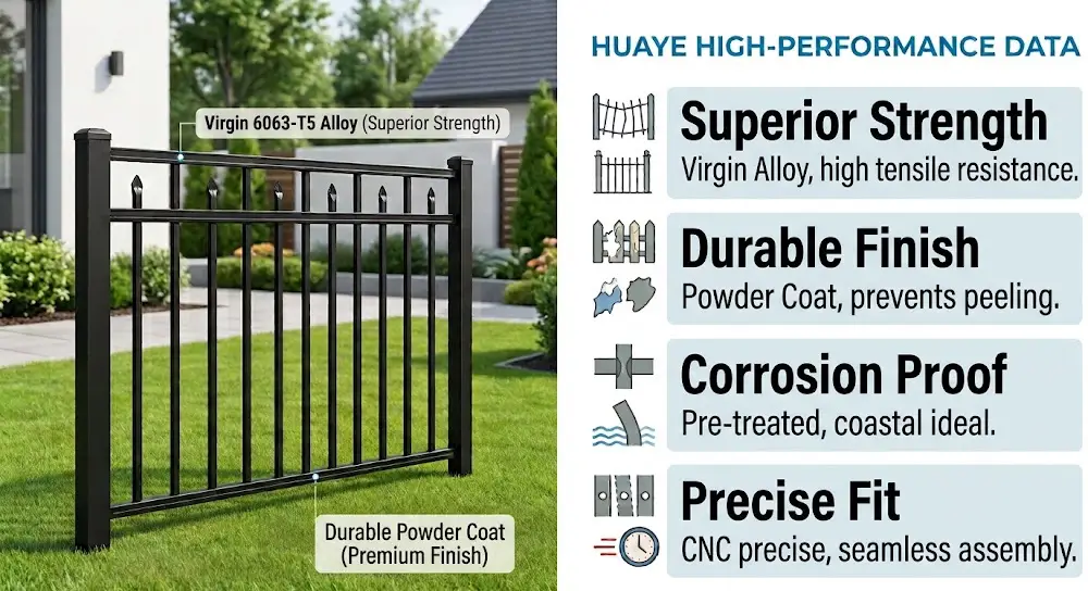 Aluminum Fence Manufacturers Product Quality Standards