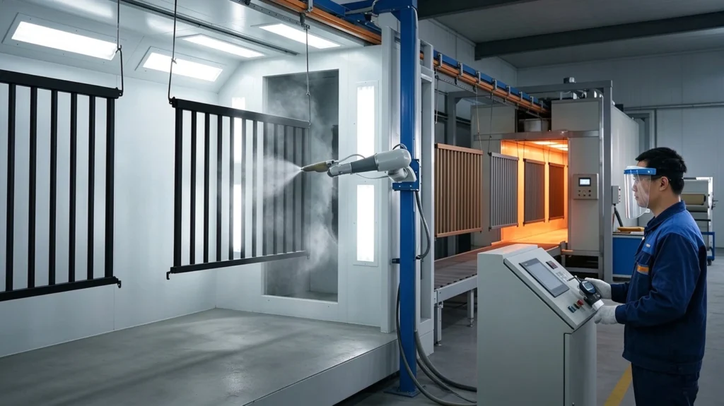 Aluminum Railing Supplier Advanced Powder Coating Technology