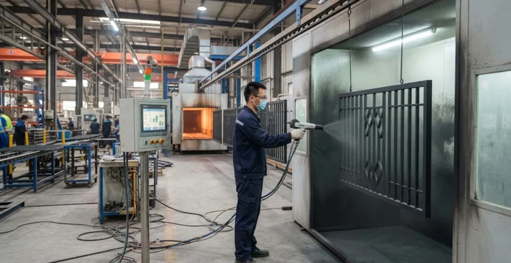Custom Aluminum Driveway Gates Factory