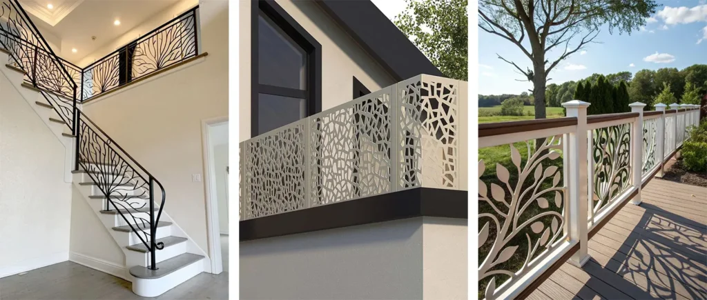Custom Aluminum Railing Suppliers Products