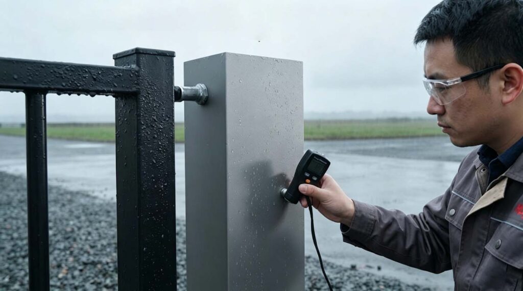 Custom Auto Gate Supplier Quality Control