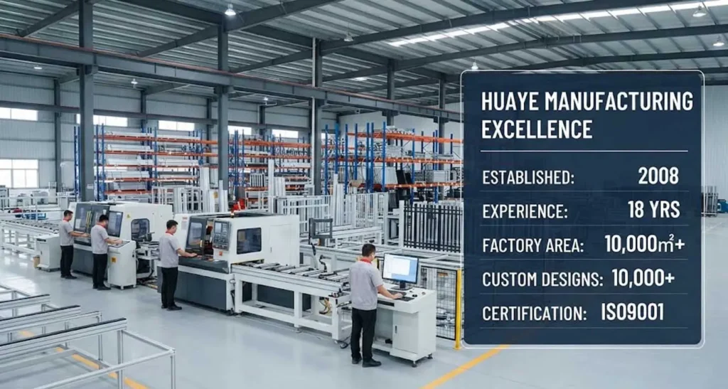 Custom Metal Fence Manufacturer Huaye